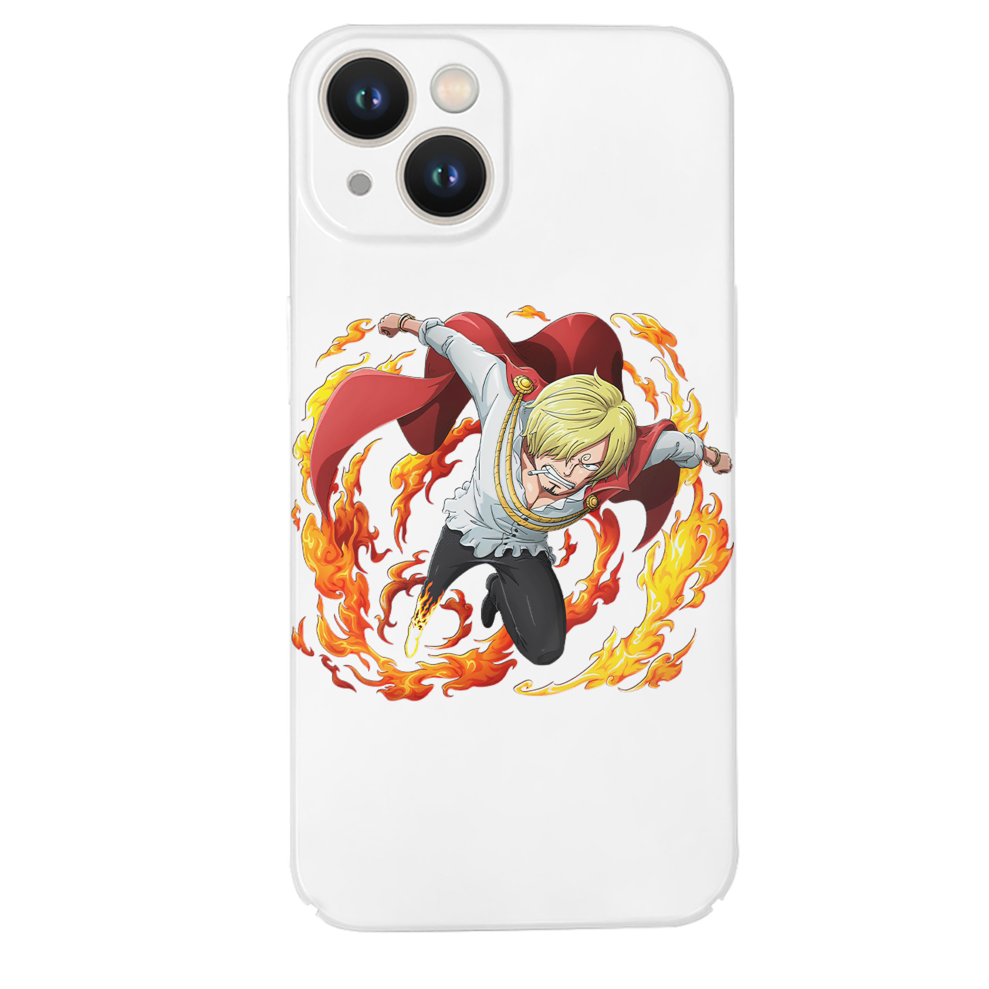 （画像用） ワンピース サンジ ONE PIECE Sanji 【iPhone 14シリーズ対応】ハードケース